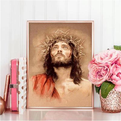 Pittura diamante completo 5D fai da te uomo religioso diamante ricamo completo laici anime kit punto croce decorazioni per la casa regalo fatto a mano