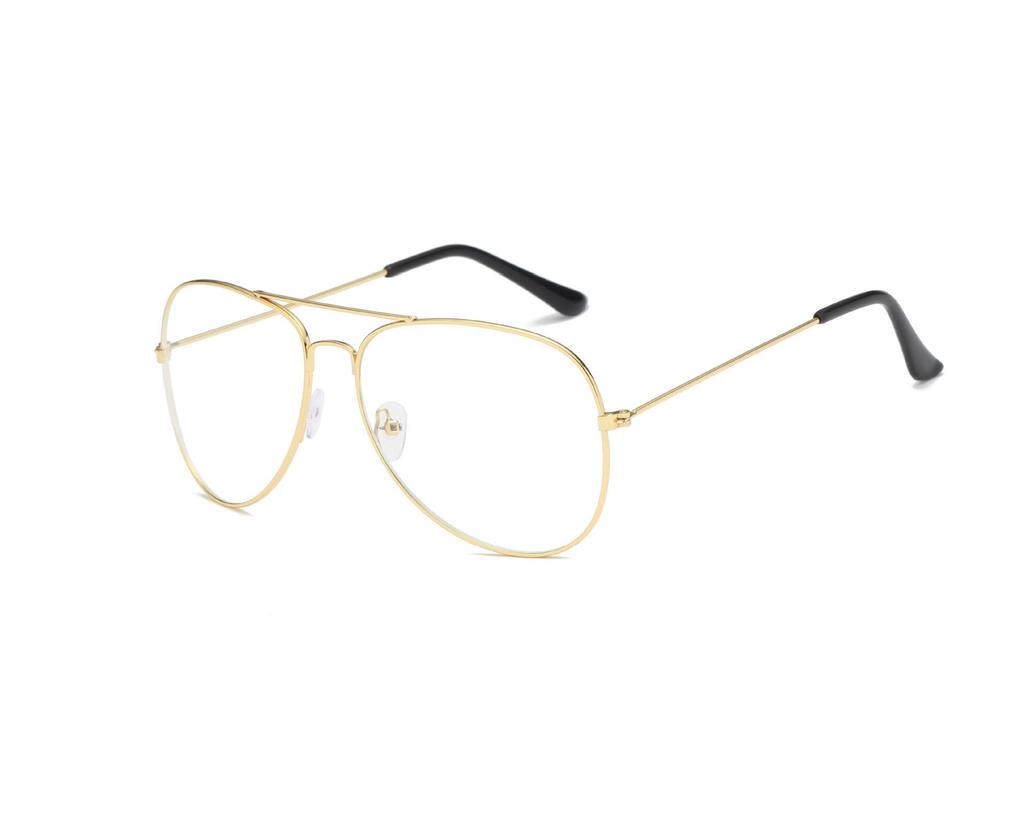Unisex klasické kovové slnečné okuliare typu Aviator 3026/3025