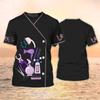 Neues Hundepflege 3D-Druck Damen Herren Haustierpfleger Arbeitskleidung Uniform T-Shirt Streetwear T-Shirts Harajuku Unisex Oversized T-Shirts Tops