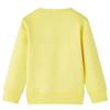Light Yellow Sweatshirt for Children 92/104/116/128/140