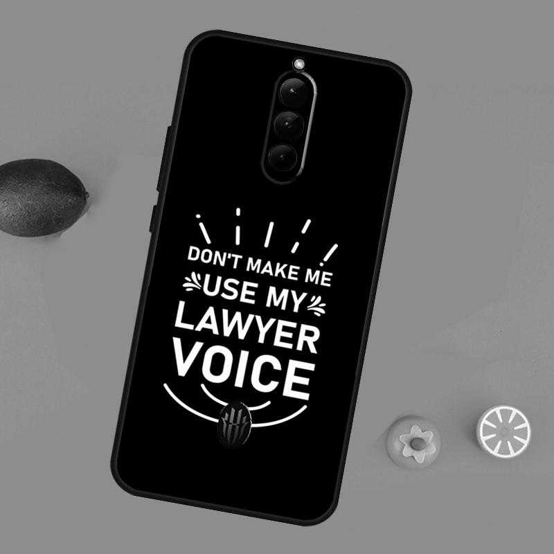 Law Student Lawyer Judge Case For ZTE Nubia Red Magic 9 Pro 8 8S Pro Plus Red Magic 6 7 6S 7S Pro 5G 5S 6R Cover