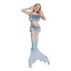 Mermaid Tail Swimsuit Kids Teens Adults Unisex Cosplay Costume Swimming Pool Beach Vacation Photo Shoot
