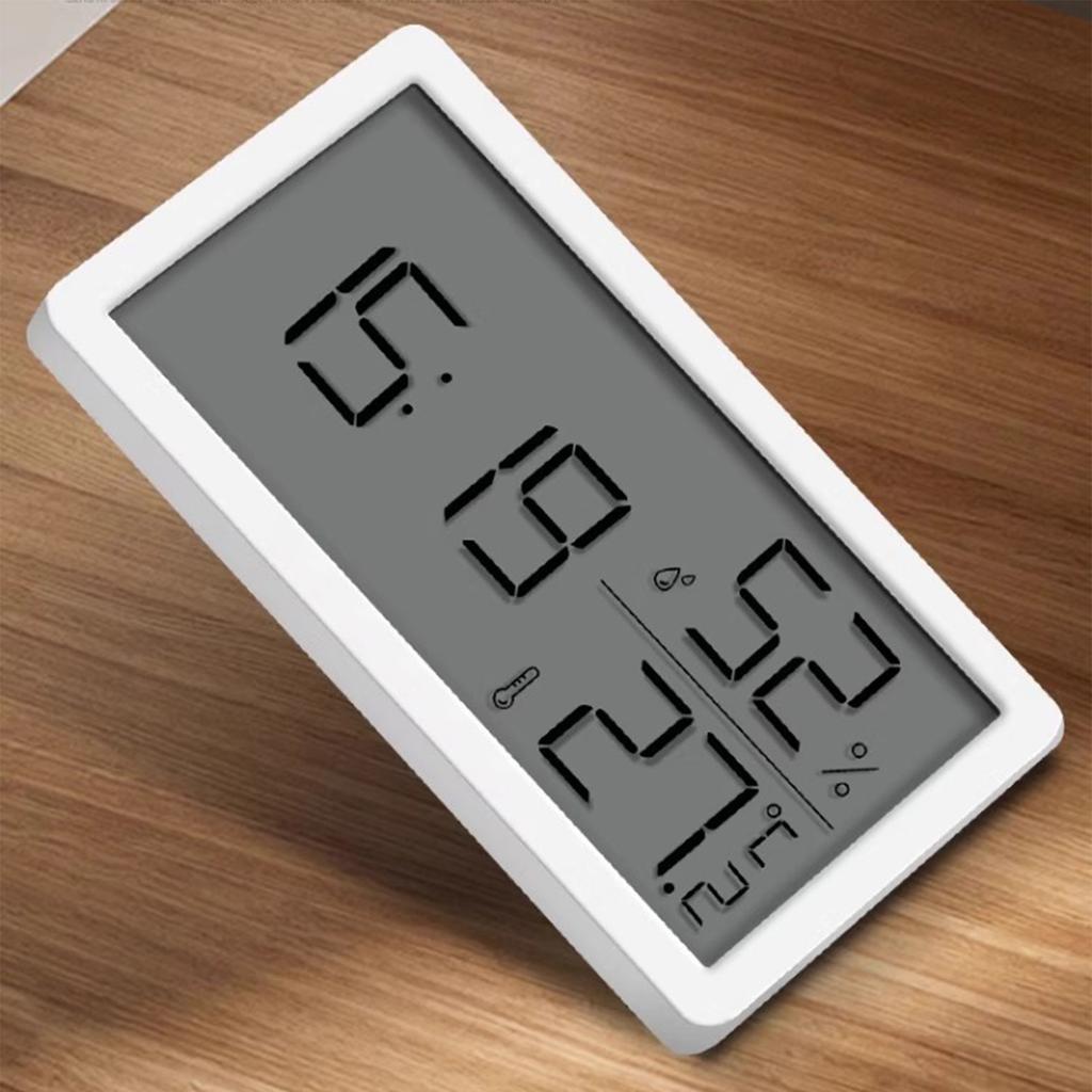 Indoor Baby Room LCD Thermometer High Precision Temperature And Humidity Monitor With Hanging Hook For Easy Installation