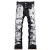 New Style Trendy Street Fashion Elastic Slim Fit Mens Jeans 3967