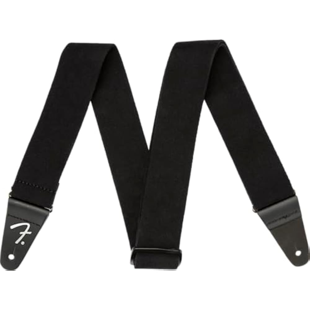 Fender Straps Supersoft Strap, Black 2