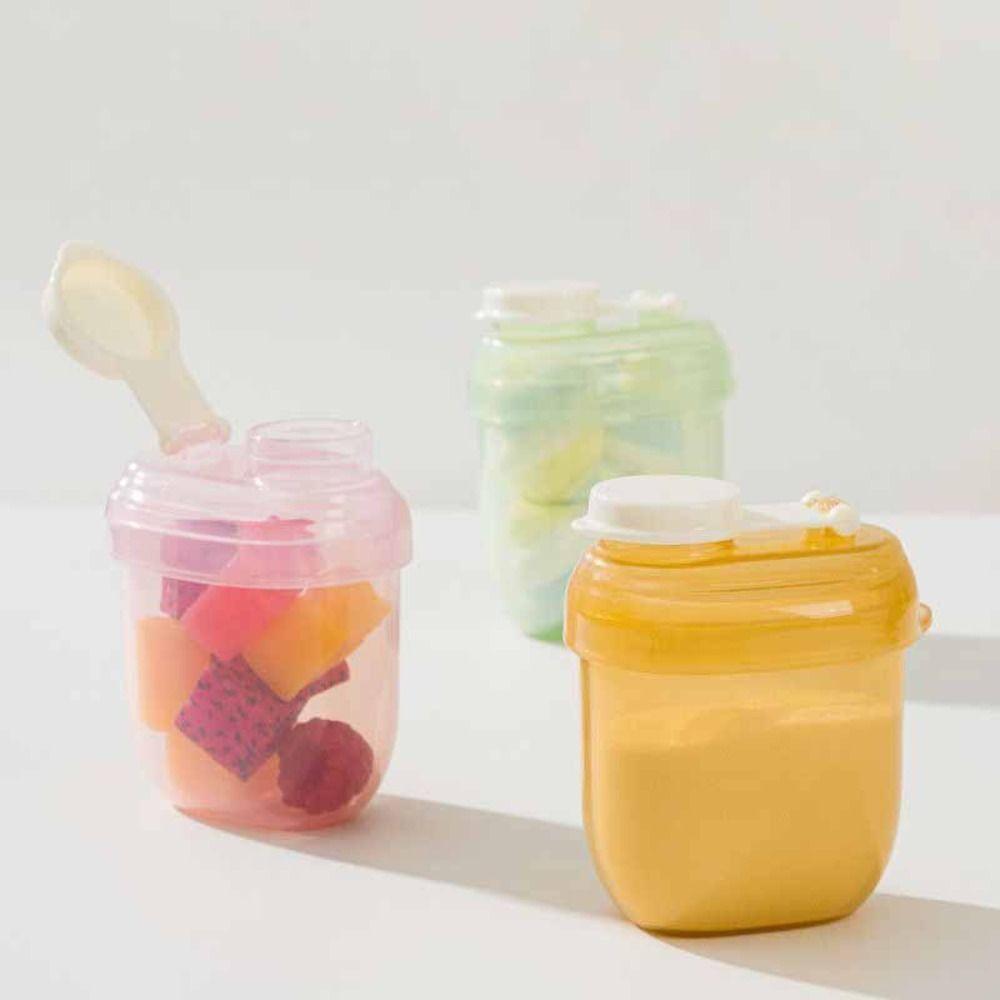Essential Cereal Toddle Snacks Container With Milk Powder Spoon Food Storage Box Kids
