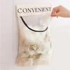 Kitchen Trash Bag Storage Bag Velcro Mesh Bag Household Clutter Mesh Garbage Bag Wall Hanging Storage Bag