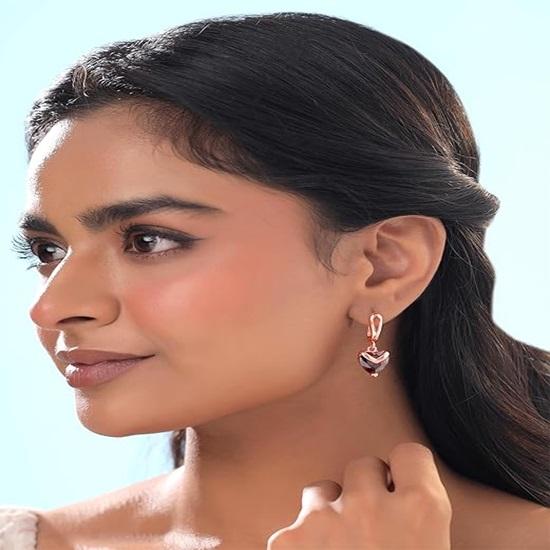 Earrings  Fashion Stone Crystal Drop Accessories Jewellery for Women Drop Earrings Anniversary Gift for Wife Valentine Gift for Girls