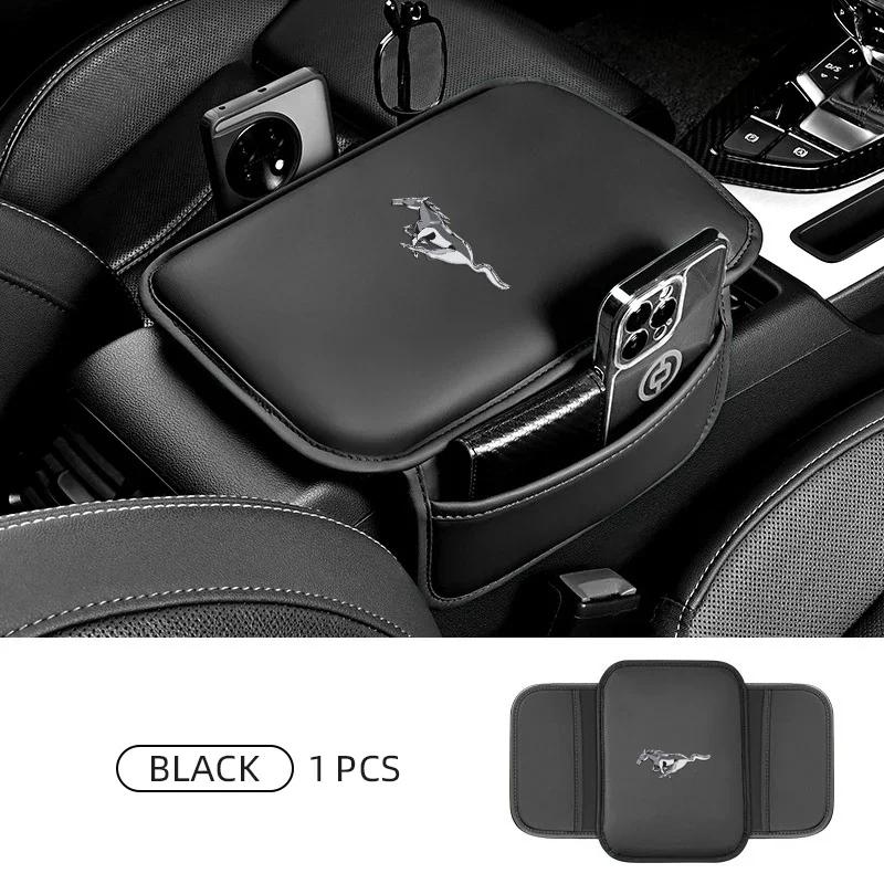 

New 2026 Car Sticker Car Armrest Box Mat Stowing Tidying Cushion Protective Pad For Ford Mustang 2005 2006 2007 2008 2009 2016 G