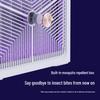 Portable Mosquito Killer Lamp: Indoor/Outdoor Fly Repellent with Electric Shock & Photocatalyst, Wall-Mount or Desktop Use