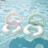 Float Together Baby Seat with Canopy Inflatable Infant Pool Float, Soft Leg Cradles & Headrest Non-Toxic Phthalate-Free PVC