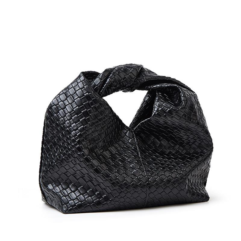 High-end Underarm Small Bag Women's Bag New Niche Casual Woven Dumpling Bag Versatile Small Bag