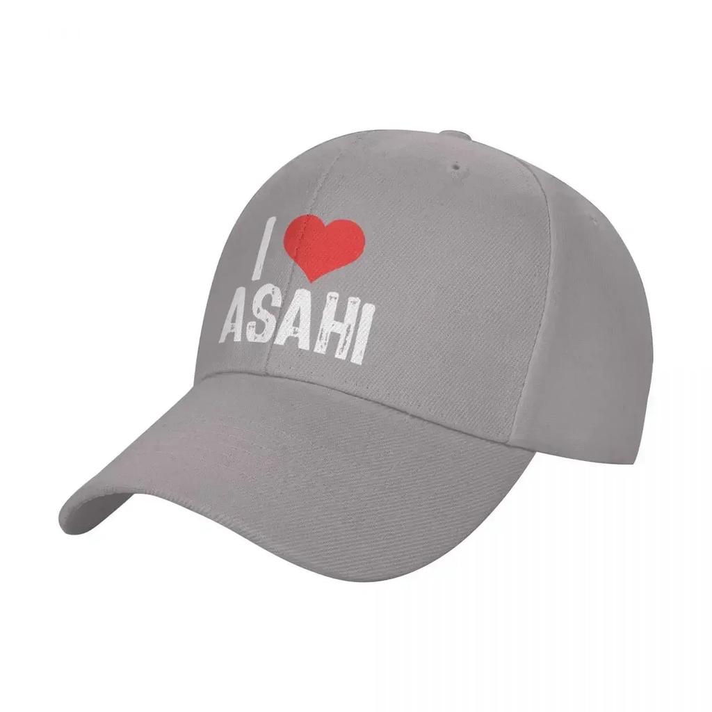 I Love Asahi Baseball Cap Fishing Cap Tea Hat Sun Hats For Women Mens