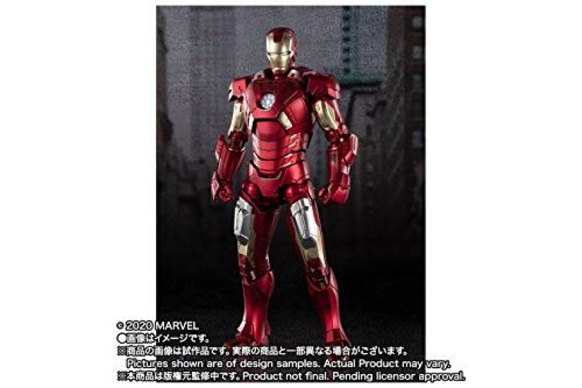 Iron Man Mk VII Assemble Figure (Avengers Edition) - S.H.Figuarts