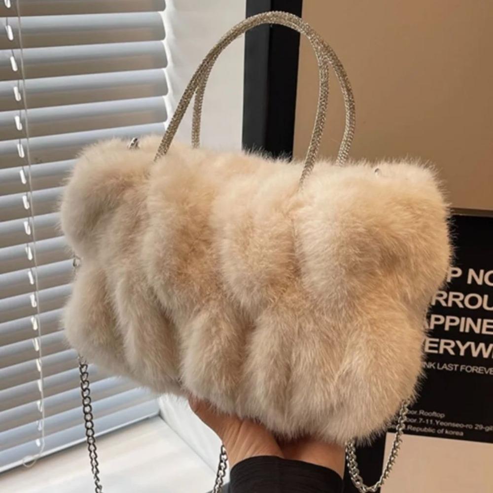 Autumn/winter Handbag Plush Bag Women's New Fashion Cloud Crossbody Bag