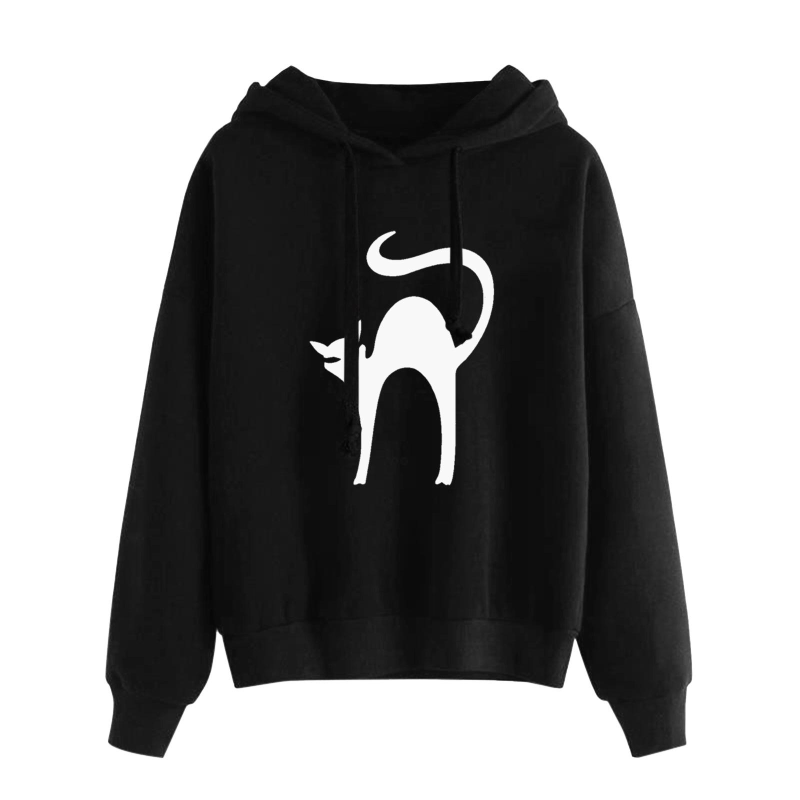 

2025 Europe, America autumn and winter new coat top Halloween animal print sweater S