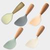 Rice Spoon Silicone Rice Spoon Standable Non - Stick Rice Spoon, Food - Grade Silicone/Wood, Home Rice Cooker Serving Spoon