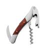 Red Wine Corkscrew With Wooden Handle Multi-function Portable Stainless Steel Bottle Opener Wine