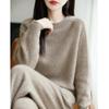 Women Sweater 100% Wool MODERN NEW SAGA O-neck Knit Pullover Thick Winter Jumpers Female Knit Tops