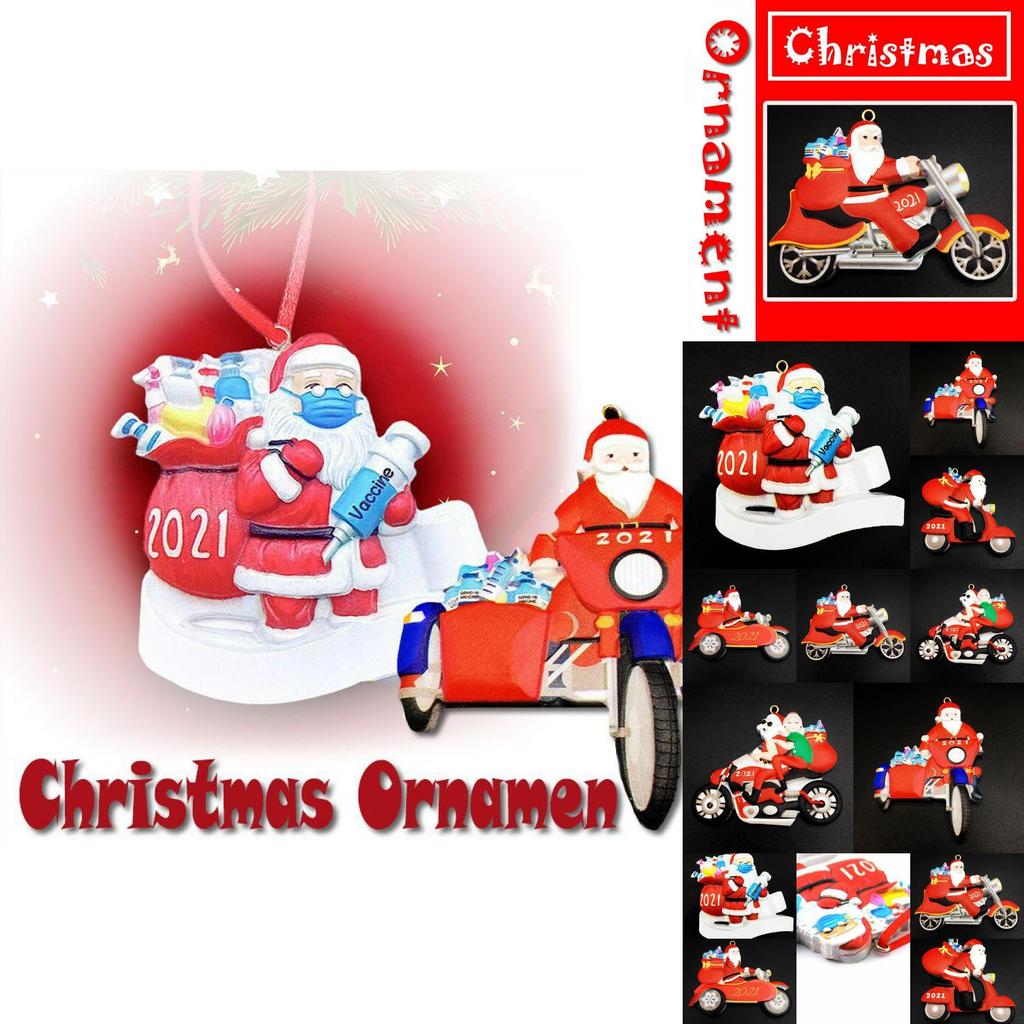 Charming Snowman Resin Hanging Decoration With Christmas Mask For Holiday Cheer