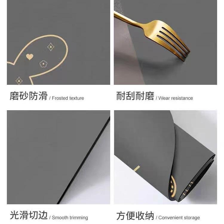 Diatom Mud Floor Mat For Kitchen, Non-Slip And Oil-Proof Foot Mat For Household Wiping, Leave-In Absorbent Carpet Can Be