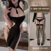 Sex Underwear Sexy Hollow Hot Lace-up Cheongsam High Split Skirt Nightclub Witch Uniform Temptation