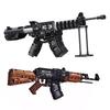 Ungiftige Zweiter Weltkrieg Militärserie 98K Ak47 Modell Montagebaustein Set Spielzeug Kinderfest Geschenk Steine Kinder DIY Montage Geschenk