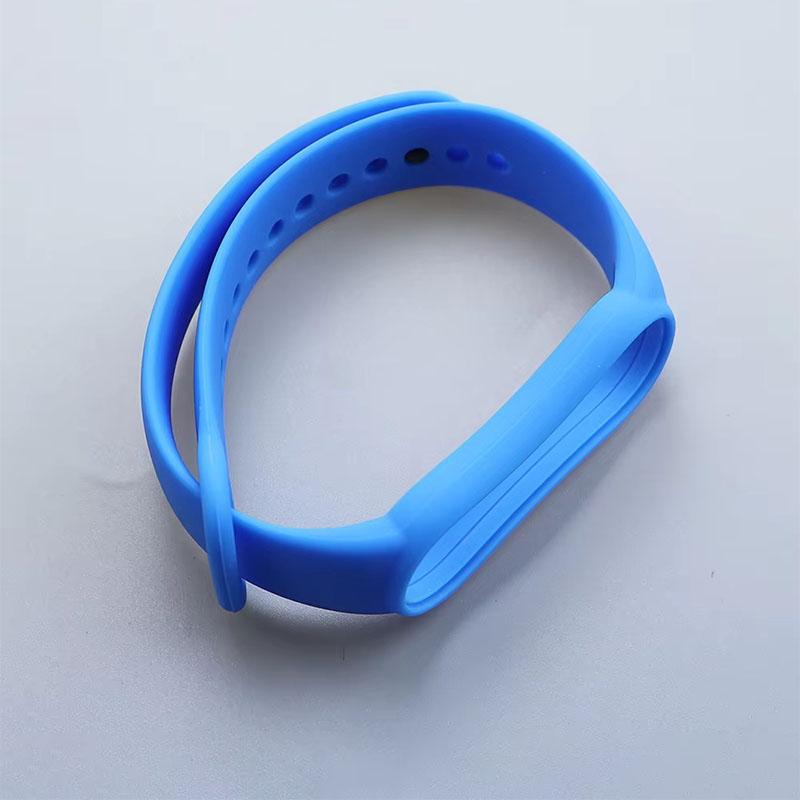 Suitable For Xiaomi Band 5 Silicone Strap Nfc Smart Band Sport Soft Skin Friendly Wear Resistant Waterproof Breathable