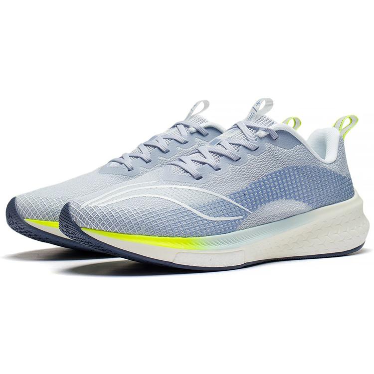 New LiNing Red Hare 5 Pro Breathable Low Top Running Shoes Men's Ice Blue ARMS003-8