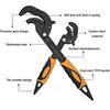 2 Pack Adjustable Spanner Wrench, Fast Water Pipe Wrench 10.5-15 Inch Automatic Lock Wrench Self-adjusting