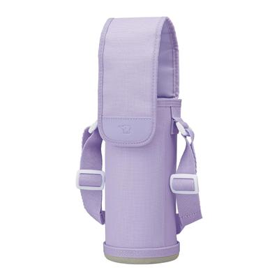 Zojirushi MahobinBottle Cover Water Bottle Cover Shoulder Name Tag Machine Washable Recommended Size: 600ml Purple MC-CA03-VA