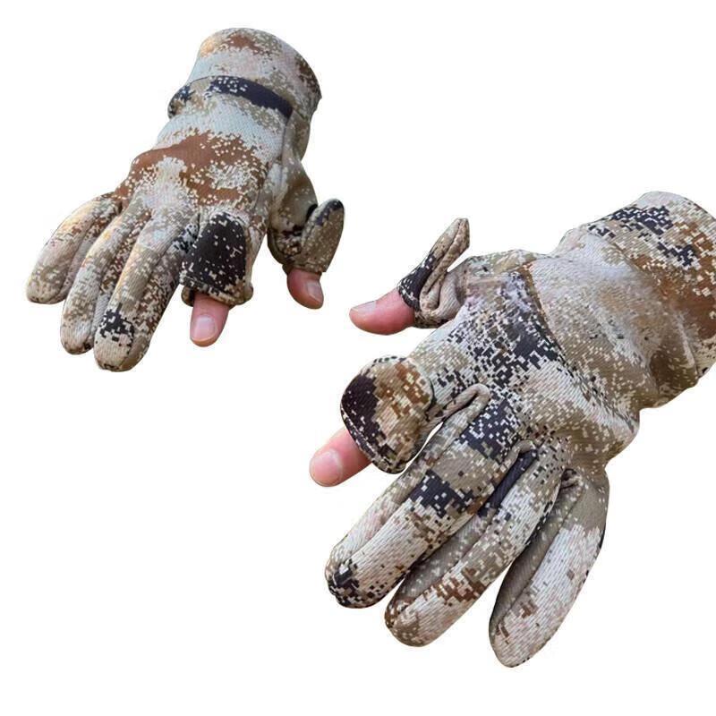 9517 Camouflage Winter Warm Headgear & Glove Set