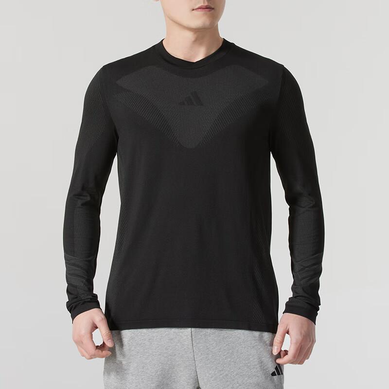 adidas T Shirt Men's Black/Dark Gray JE5667
