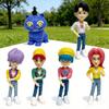 Kpop Demon Hunters Pvc Figurine Collection Set, Perfect Ornament For Fans And Collectors Home Office Decor