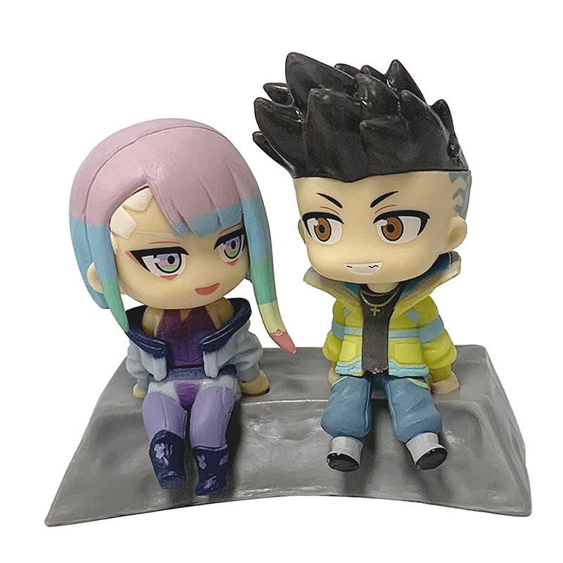 

Cyberpunk Edgerunners Pvc Action Figure Collectible Desktop Figurine For Fans