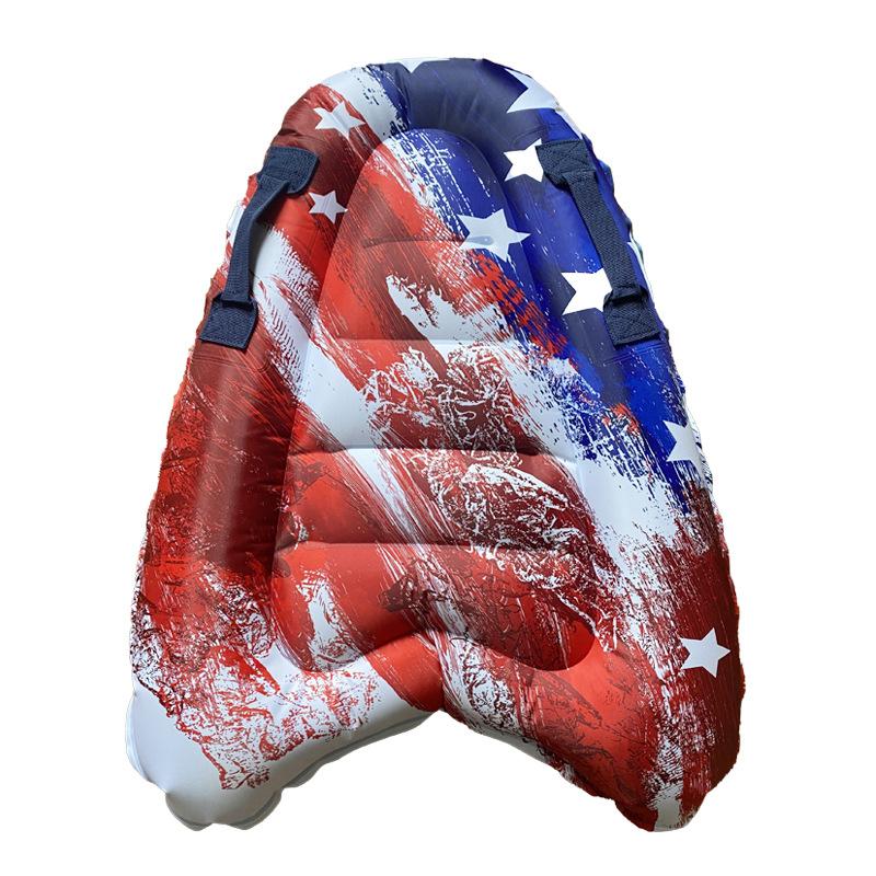 

Надувная доска для серфинга Портативная лежачая доска Взрослые Дети Учатся плавать Легкая доска для плавания Морской серфинг Водная лыжная доска 80*60*0.3CM