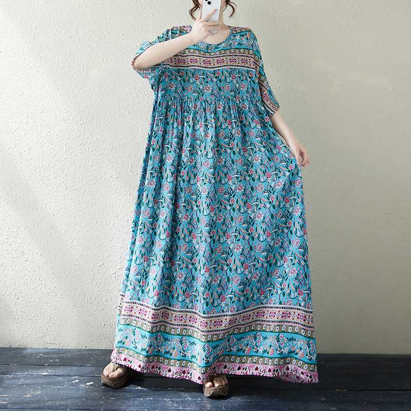 Women's Loose Bohemian Artistic Dress