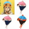 Fashionable Childrens Aviator Hat Earflap Design Winter Warmth Protection