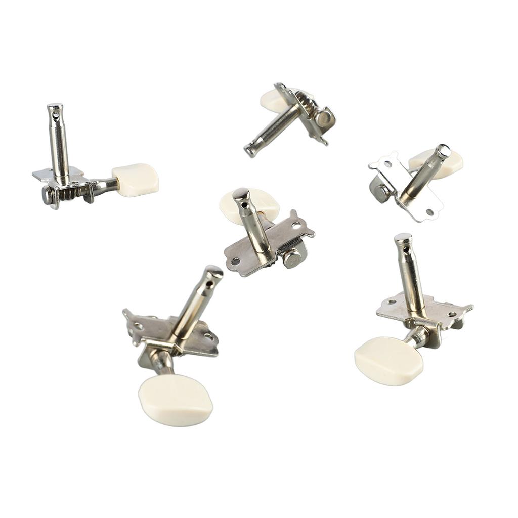 6 Stück Gitarren Locking Mechaniken Versiegelte Mechaniken Gitarren Saiten Stimmwirbel Schlüssel Zubehör