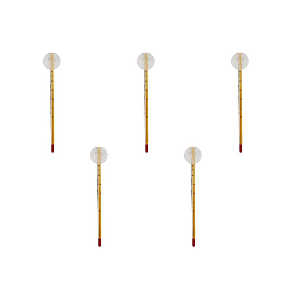 Aquarium Thermometer with Suction Cup Turtle Fish Tank Glass Water Anti Dropping Temperature Meter Household Accessories