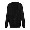 Women's Fashion Round Neck Pullover Top Long Sleeve Tee Printed Sweatshirt