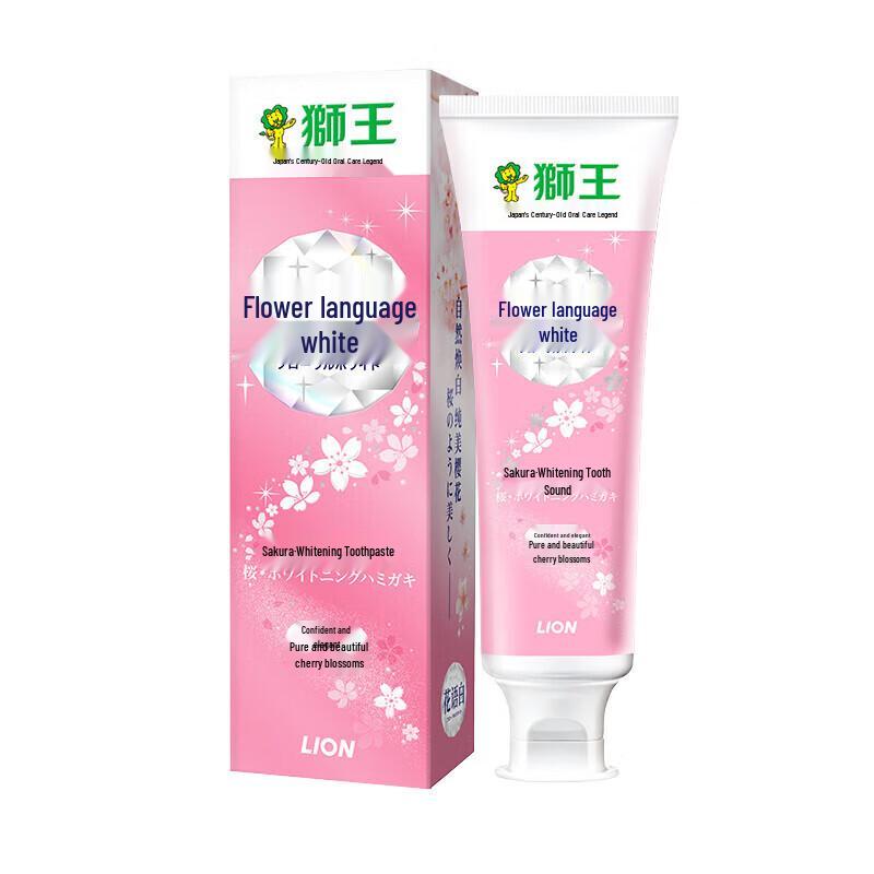 Lion Cherry Blossom Whitening Toothpaste (2-Pack)