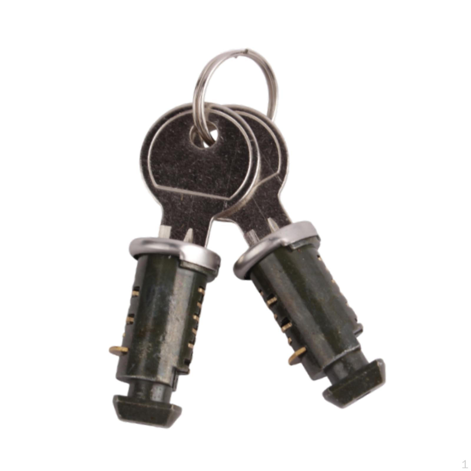 

Аксессуар Цилиндры замка крыши автомобиля с ключами, Детали багажника автомобиля, Профессиональный, Прочный, Портативный, Замена 2 keys 2 Locks