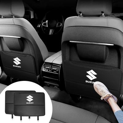 Car Anti-Kick Pad Seat Back Protector Anti-Dirty Mat For Suzuki Vitara Swift Kizashi SX4 IgnisBaleno Ertiga Ciaz S-cross Sticker