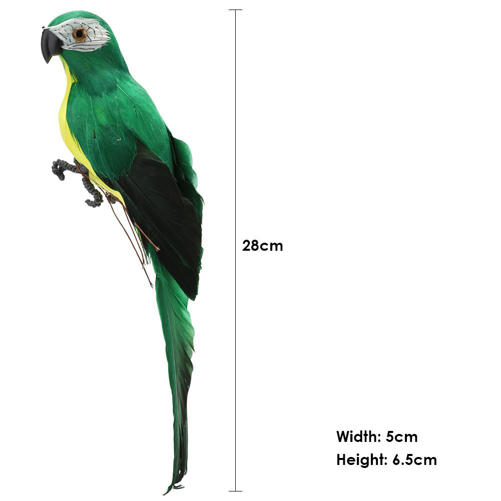 1/2pcs/Pack Cute Artificial Bird Home Table Garden Decoration Ornament Gift for Friend Cute Mini Foam Feather Bird Sparrow Tit