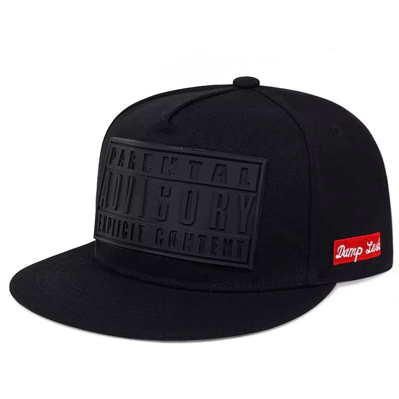 European and American cross border hot three dimensional letter printing baseball hat men and women flat brim hip hop hat street