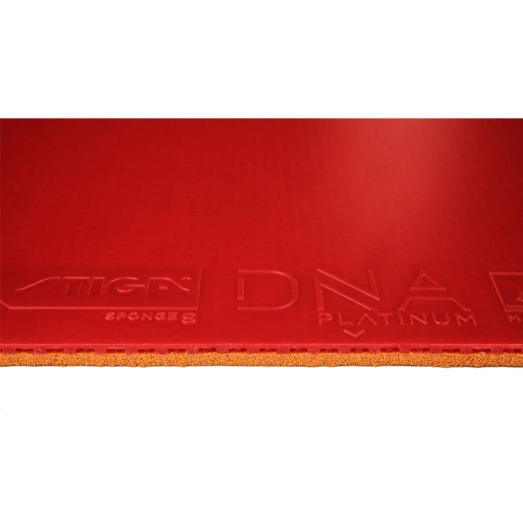 STIGA DNA Platinum S Red MAX Tension Back Rubber, Table Tennis Rubber, 1712040523
