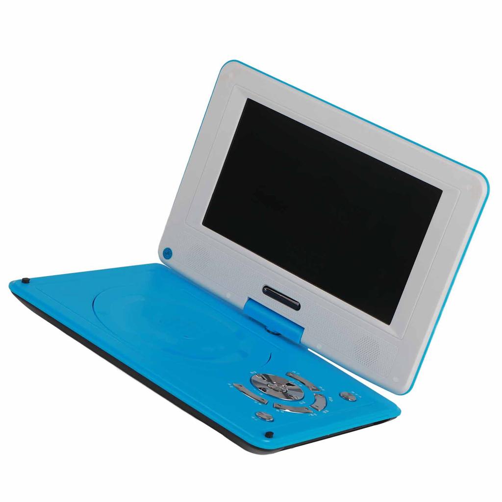 9 Inch Portable DVD Player Multifunction Full HD Car Travel DVD Player with USB Port for Travel Outdoor Car