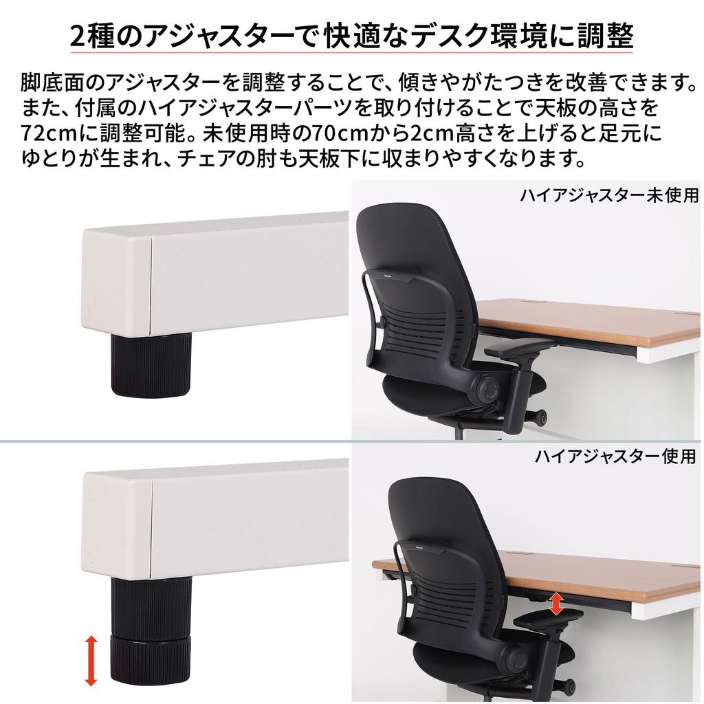 PLUS Office Steel SH2 Flat 120cm Wide x 70cm White with Cable Management 609551 from Desk, Desk, Desk, Desk, Deep, Top/White Body, Hole, SH2-127H