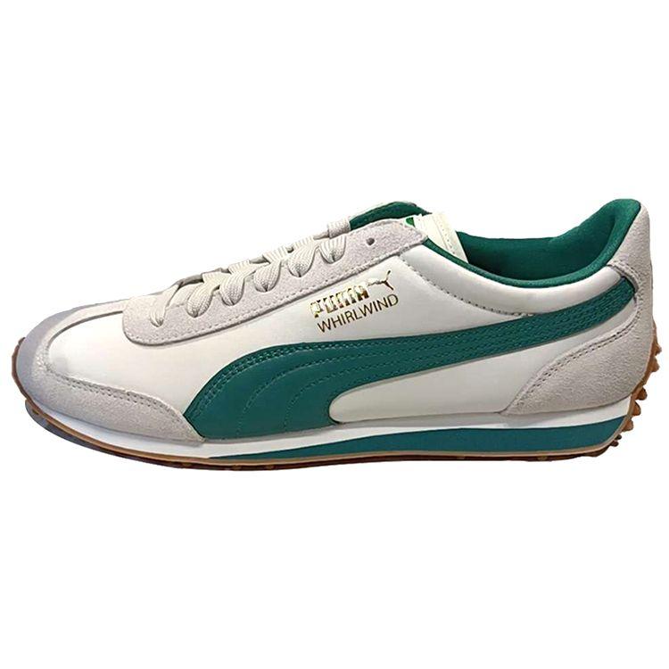 

Puma Whirlwind Classic Unisex Khaki Green White 351293-71 EU 43